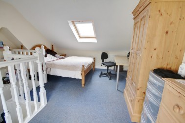 Large double bedroom (5); second floor loft, large desk