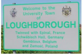 Welcome to Loughborough sign - Wikimedia Commons